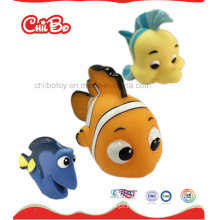 Peixe colorido China fornecedor personalizado de plástico do brinquedo de vinil